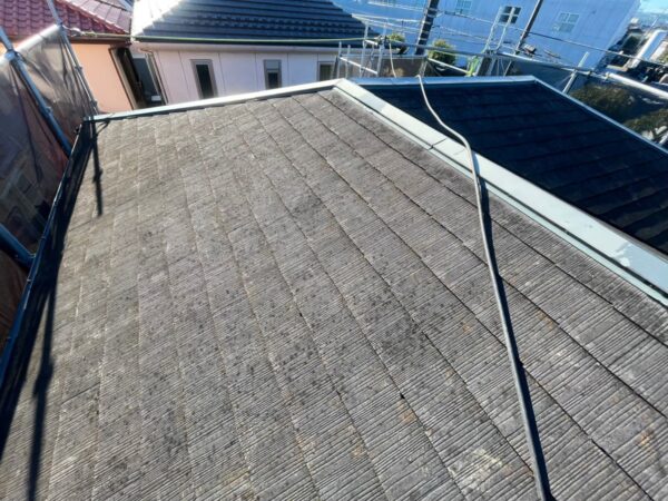 川越市にて屋根修理〈屋根塗装〉の施工前写真