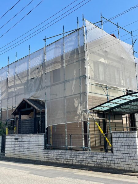 川越市にて屋根修理・外壁塗装〈築30年戸建てのメンテナンス〉の施工前写真